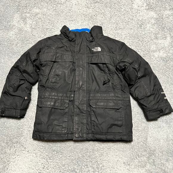 The North Face Coat Kids Youth 5 Hyvent 550 Down Black Winter Jacket ** - Picture 1 of 9